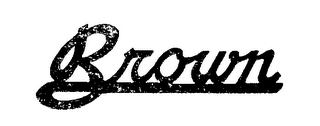 BROWN logo