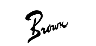 BROWN logo