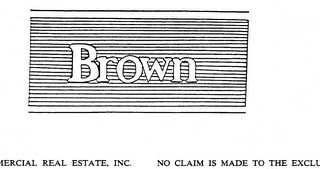 BROWN logo