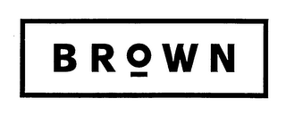 BROWN logo