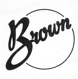 BROWN logo
