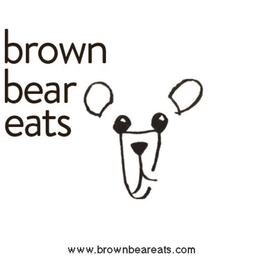 BROWN BEAR EATS WWW.BROWNBEAREATS.COM logo