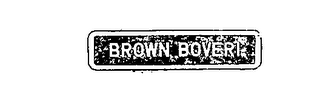 BROWN BOVERI logo