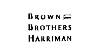 BROWN BROTHERS HARRIMAN logo