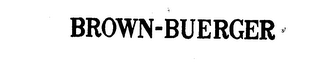 BROWN-BUERGER logo