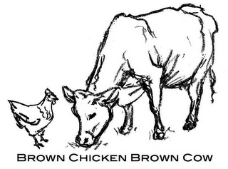 BROWN CHICKEN BROWN COW logo