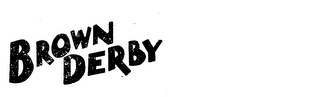 BROWN DERBY logo