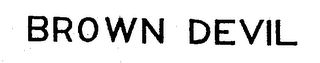 BROWN DEVIL logo