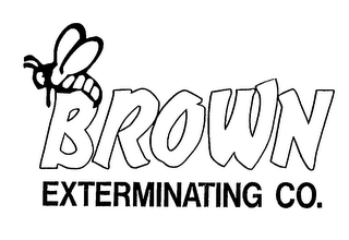 BROWN EXTERMINATING CO. logo