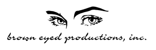 BROWN EYED PRODUCTIONS, INC. logo