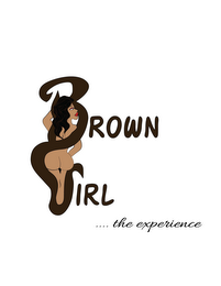 BROWN GIRL .... THE EXPERIENCE logo