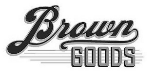 BROWN GOODS logo