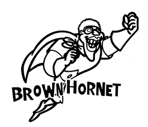 BROWN HORNET logo