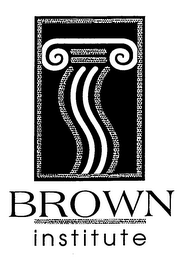 BROWN INSTITUTE logo