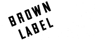 BROWN LABEL logo