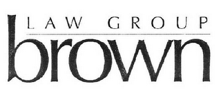 BROWN LAW GROUP logo