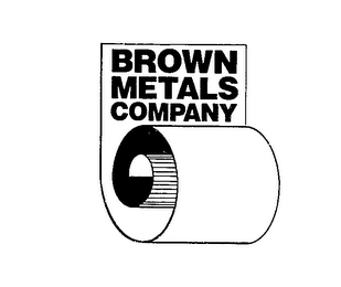 BROWN METALS COMPANY logo