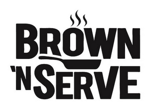 BROWN 'N SERVE logo