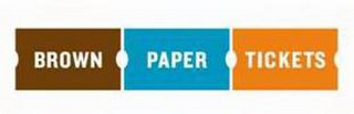 BROWN PAPER TICKETS logo