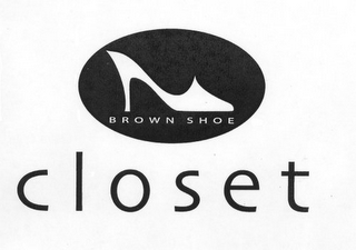 BROWN SHOE CLOSET logo