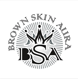 BROWN SKIN AURA BSA logo
