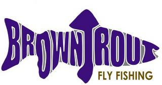 BROWN TROUT FLY FISHING logo