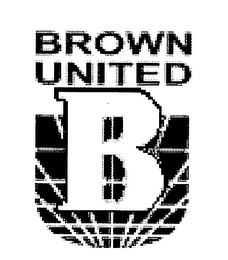 BROWN UNITED B logo