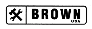 BROWN USA logo