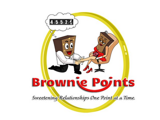 BROWNIE POINTS SWEETENING RELATIONSHIPS ONE POINT AT A TIME 4552 logo