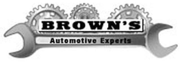 BROWN'S AUTOMOTIVE EXPERTS logo