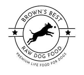 BROWN'S BEST RAW DOG FOOD PREMIUM LIFE FOOD FOR DOGS logo