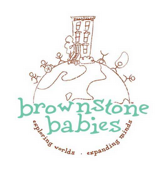 BROWNSTONE BABIES EXPLORING WORLDS · EXPANDING MINDS logo