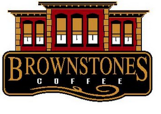 BROWNSTONES COFFEE logo