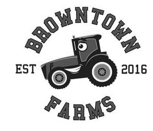 BROWNTOWN FARMS EST 2016 logo