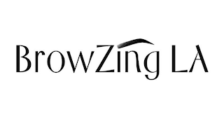 BROWZING LA logo