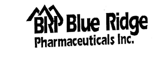 BRP BLUE RIDGE PHARMACEUTICALS INC. logo