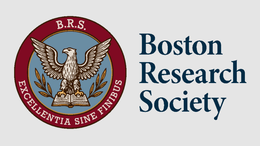 B.R.S. EXCELLENTIA SINE FINIBUS BOSTON RESEARCH SOCIETY logo