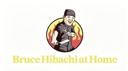BRUCE HIBACHI AT HOME logo