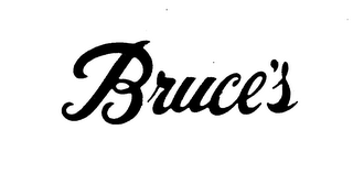 BRUCE'S logo