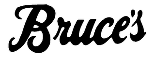 BRUCE'S logo
