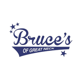 BRUCE'S OF GREAT NECK logo