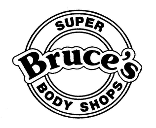 BRUCE'S SUPER BODY SHOPS logo