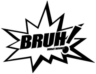 BRUH GOURMET BROWNIES logo