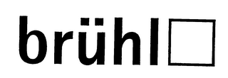 BRUHL logo
