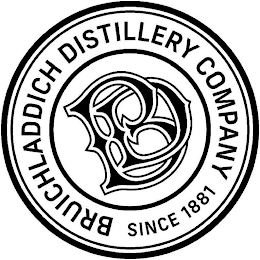 BRUICHLADDICH DISTILLERY COMPANY SINCE 1881 logo