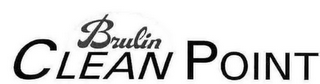 BRULIN CLEAN POINT logo