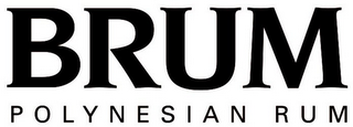 BRUM POLYNESIAN RUM logo