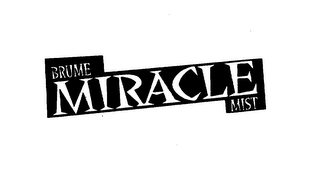 BRUME MIRACLE MIST logo