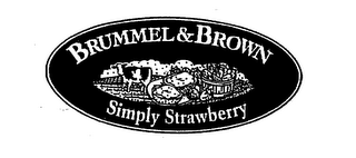 BRUMMEL & BROWN SIMPLY STRAWBERRY logo