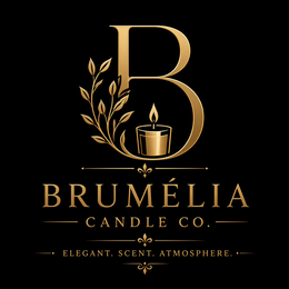 BRUMÉLIA CANDLE CO. logo